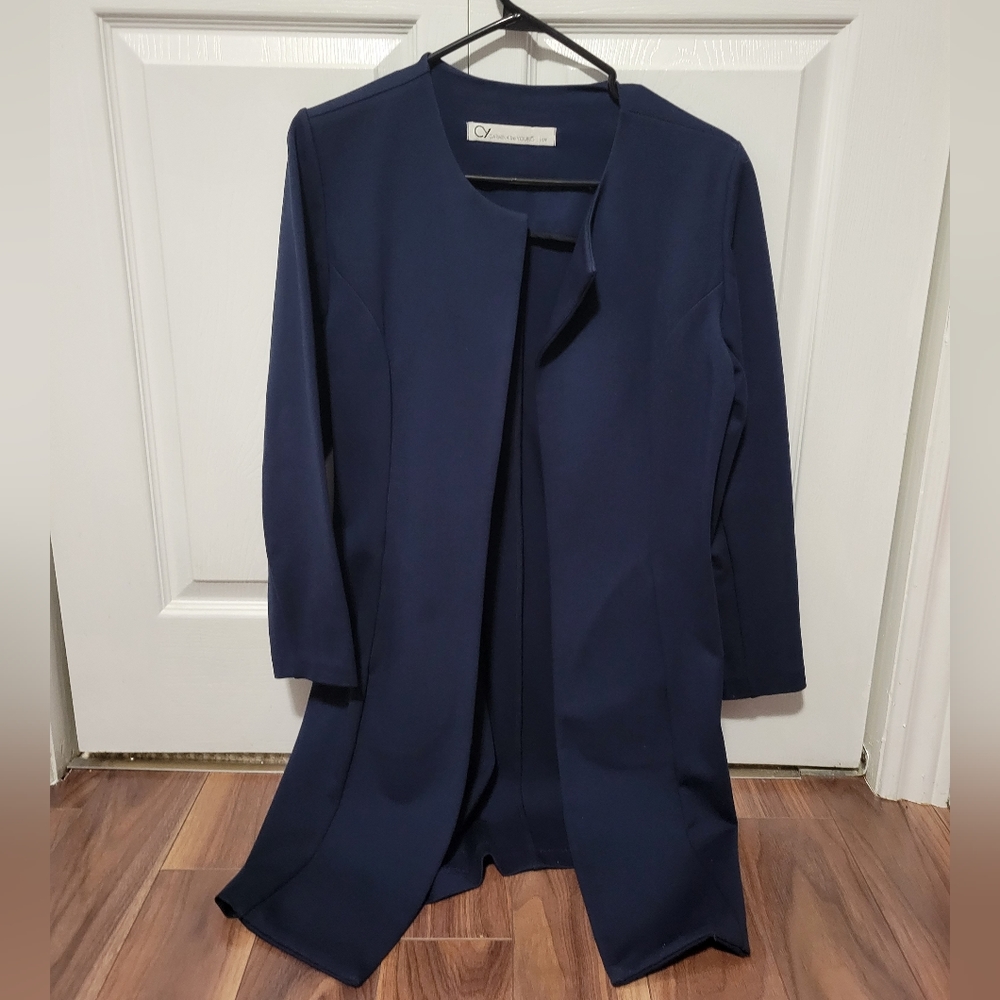 Women's Navy Blazer Light Jacket